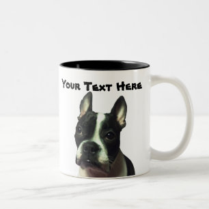 Taza del personalizado de Boston Terrier