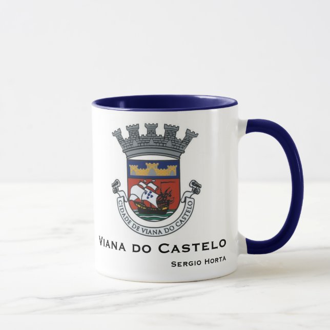 Taza del personalizado de Viana do Castelo (Derecha)