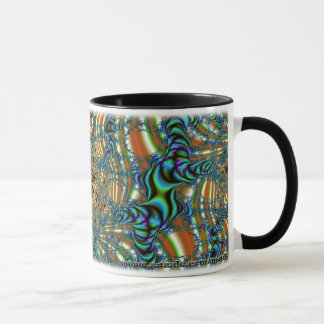 Taza del personalizado del fractal C~10