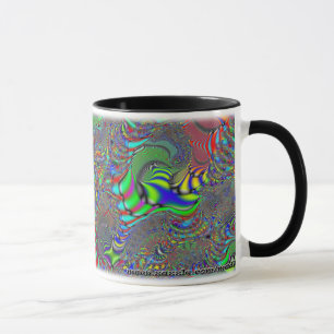 Taza del personalizado del fractal C~16