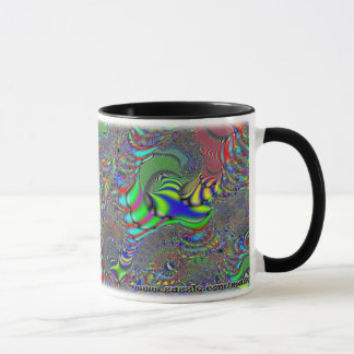 Taza del personalizado del fractal C~16