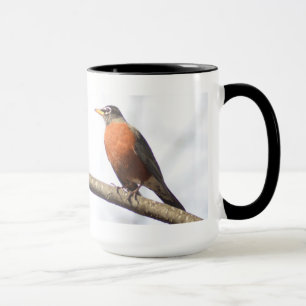 Taza del petirrojo