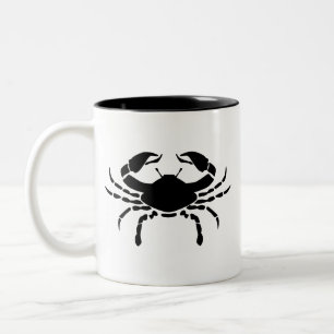 Taza del pictograma del zodiaco del cáncer