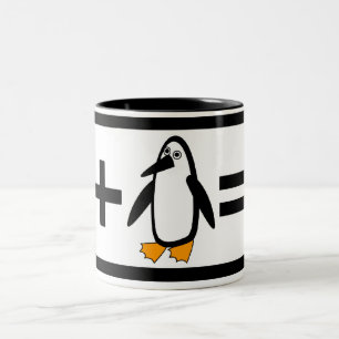 Taza del pingüino de Ninja