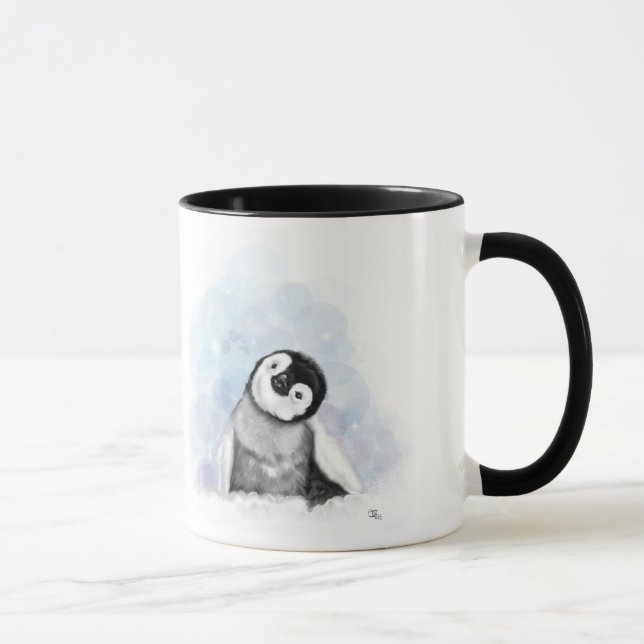 Taza del pingüino del bebé (Derecha)