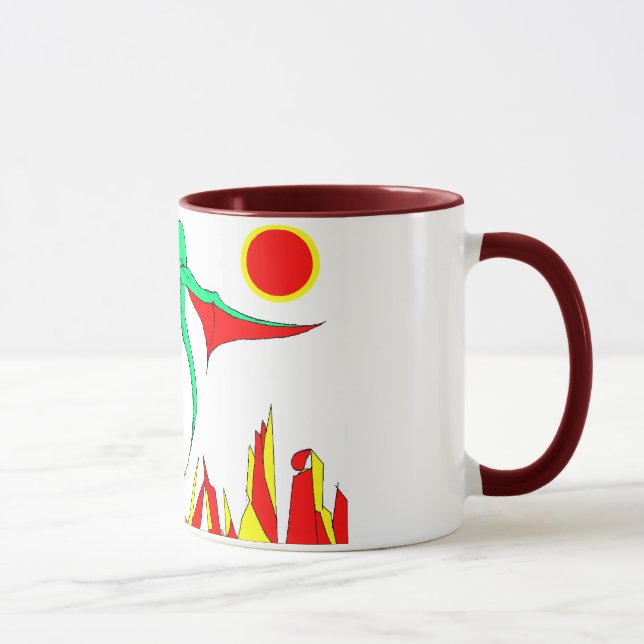 Taza del planeta del dragón (Derecha)