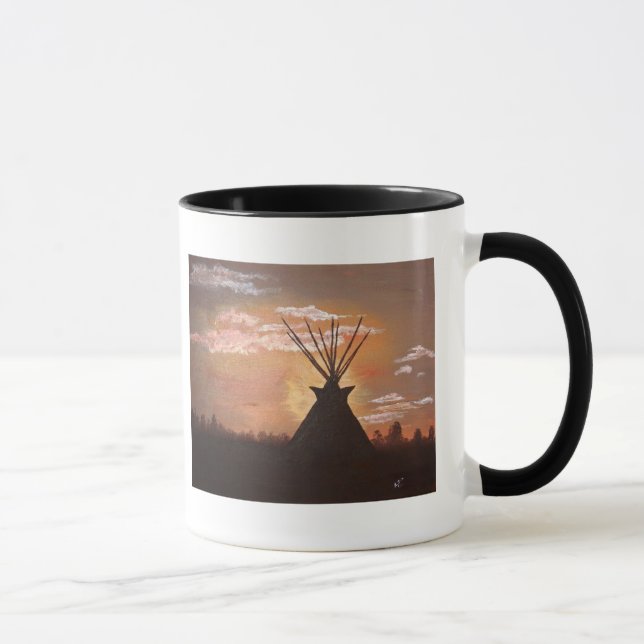 Taza del plazo de la tarde (Derecha)