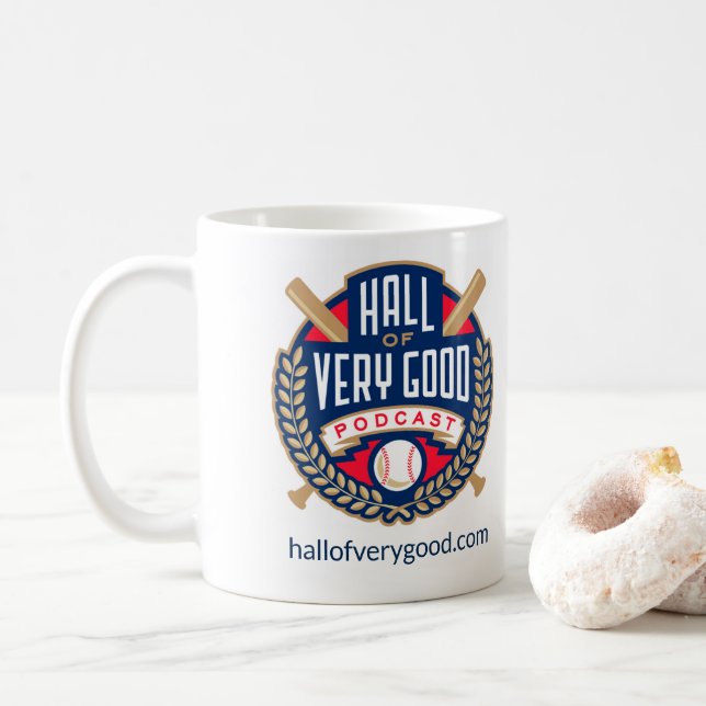 Taza del podcast de HOVG (Con donut)