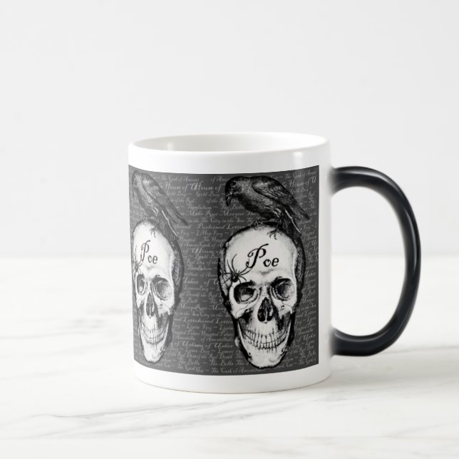 Taza del Poe del cuervo (Derecha)