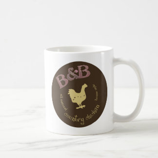 Taza del pollo de B y del país de B