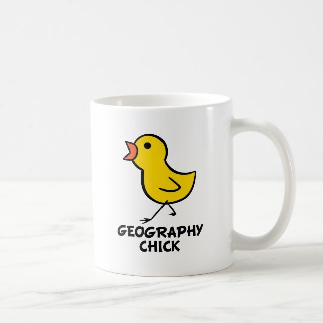 Taza del polluelo de la geografía (Derecha)