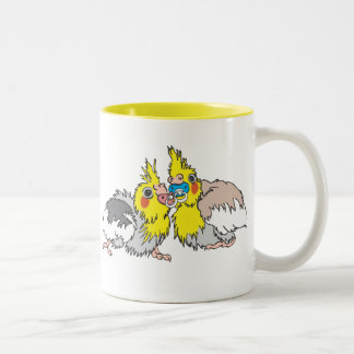Taza del polluelo del Cockatiel