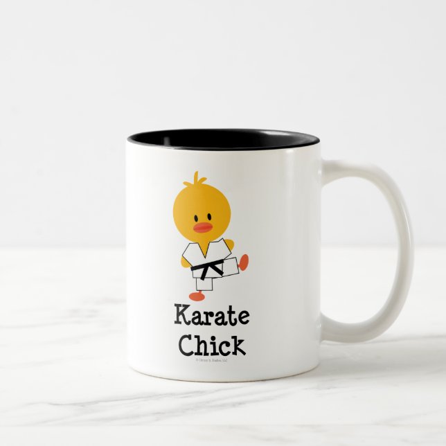 Taza del polluelo del karate (Derecha)