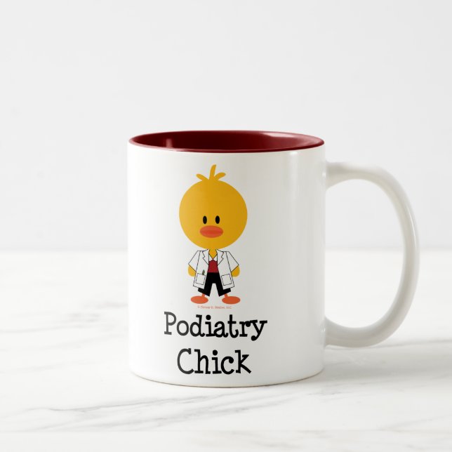 Taza del polluelo del Podiatry (Derecha)