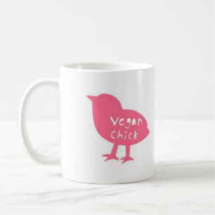 Taza del polluelo del vegano