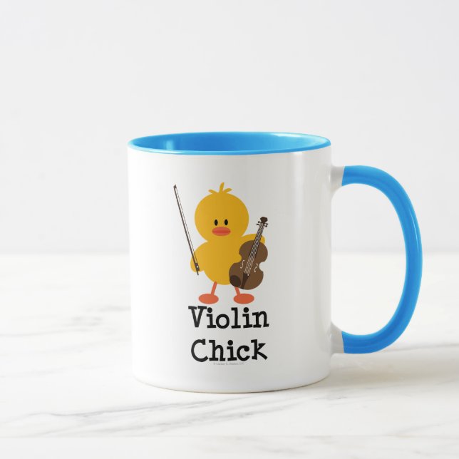 Taza del polluelo del violín (Derecha)