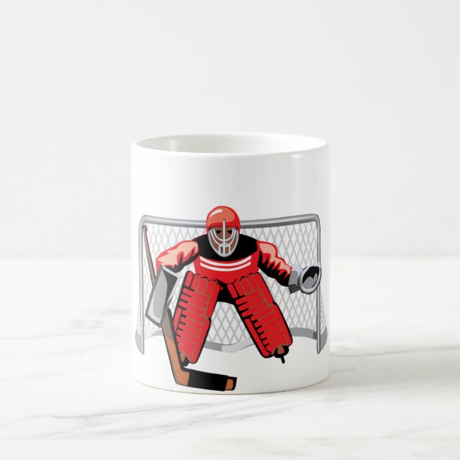 Taza del portero del hockey sobre hielo (Centro)