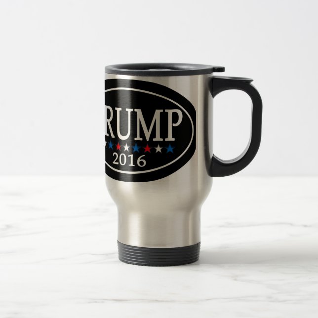 Taza del presidente 2016 viaje de Donald Trump (Derecha)