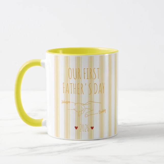 Taza del Primer Día del Padre (Izquierda)