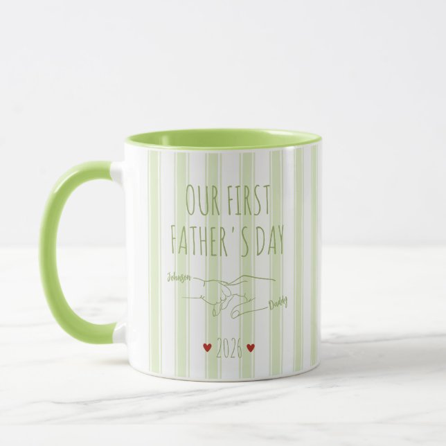 Taza del Primer Día del Padre (Izquierda)