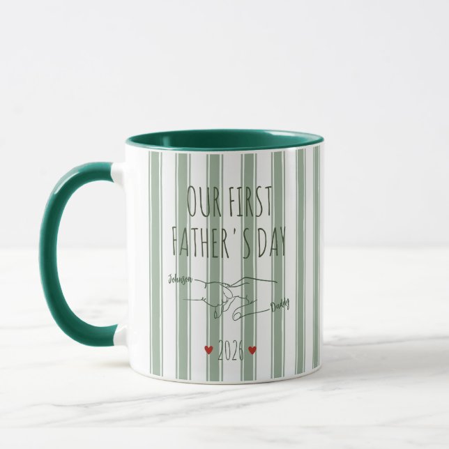 Taza del Primer Día del Padre (Izquierda)