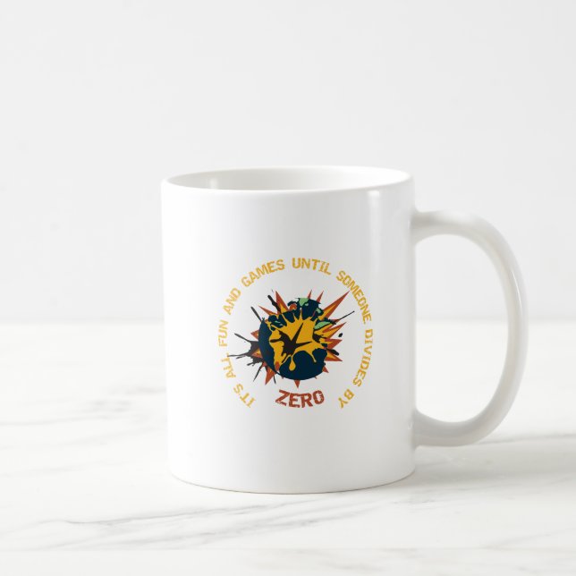 Taza del profesor de la diversión y de matemáticas (Derecha)