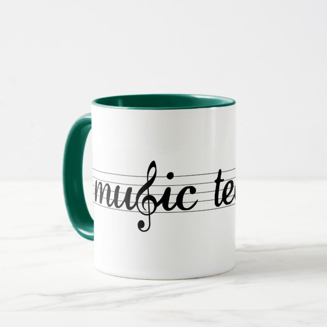 Taza del profesor de música (Anverso izquierdo)