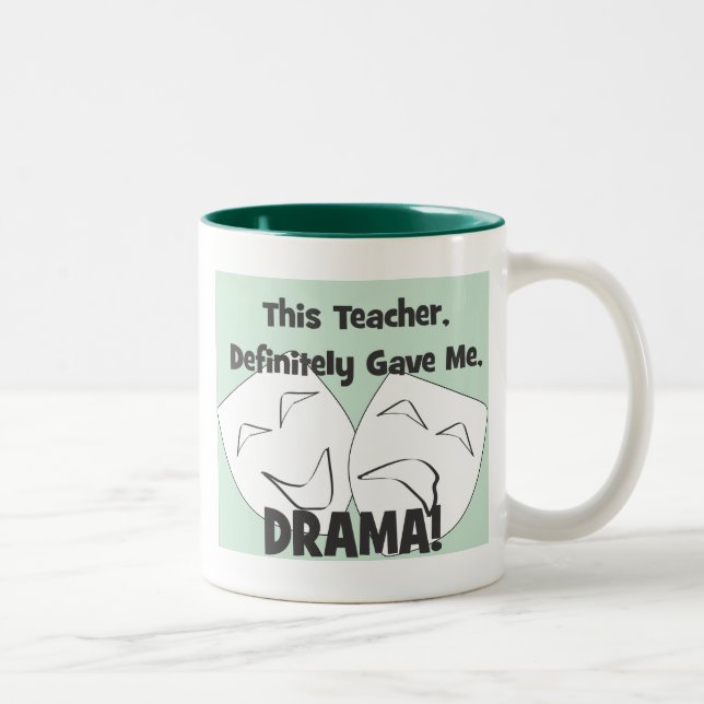 Taza del profesor del drama (Derecha)