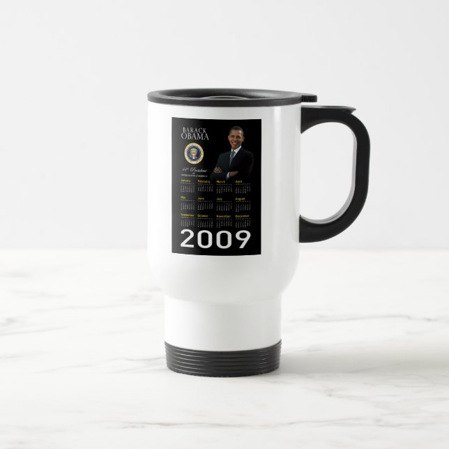 Taza del promo de la inauguración de Obama (Derecha)