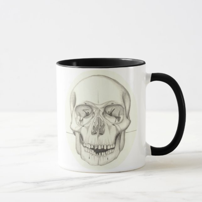 Taza del promo del cráneo (Derecha)