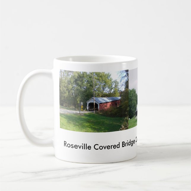 Taza del puente cubierto de Roseville (Izquierda)