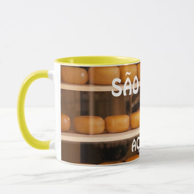 Taza del queso de Jorge Azores del sao (Izquierda)