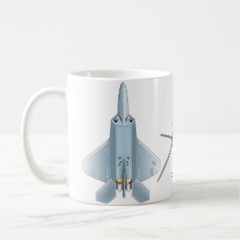 Taza del rapaz F-22