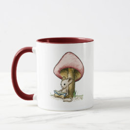 Taza del ratón de las setas