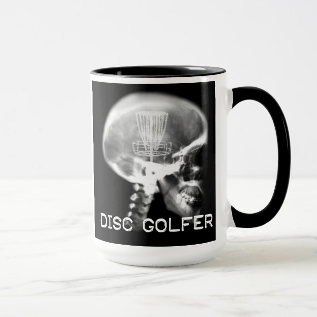 taza del rayo del golf x del disco (Derecha)