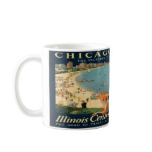 Taza del recuerdo de Chicago