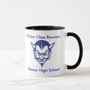 Taza del recuerdo de la reunión de antiguos
