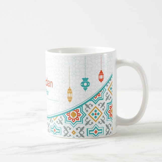 Taza del regalo de Fitr del Al del Ramadán Eid (Derecha)