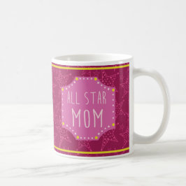 Taza del regalo de la mamá de All Star