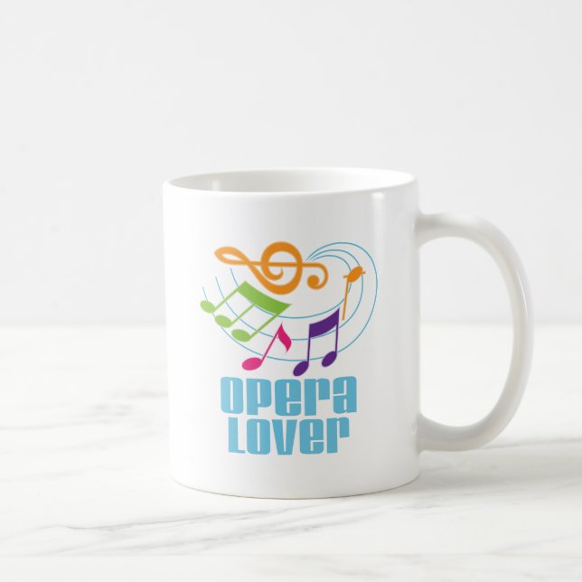 Taza del regalo de la música del amante de la (Derecha)