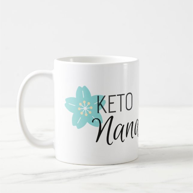 Taza del regalo de la taza el | del Keto Nana para (Izquierda)