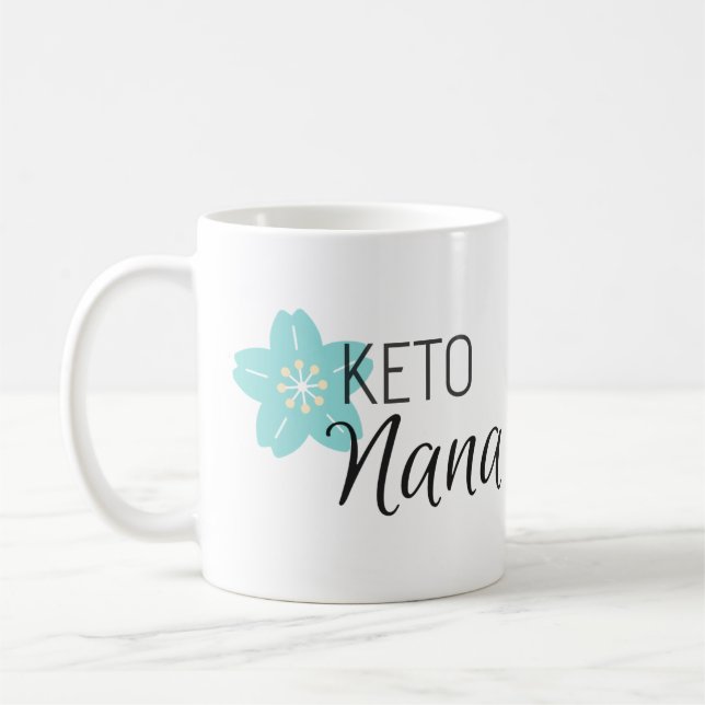 Taza del regalo de la taza el | del Keto Nana para (Izquierda)