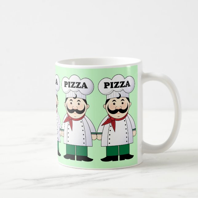 Taza del regalo del cocinero de la pizza (Derecha)