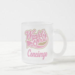 Taza del regalo del Concierge (mundos mejores)