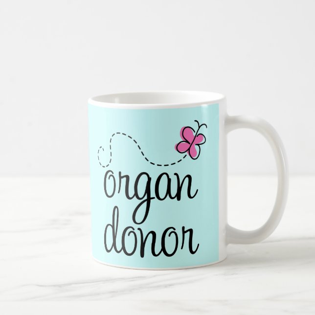 Taza del regalo del donante de órganos (Derecha)