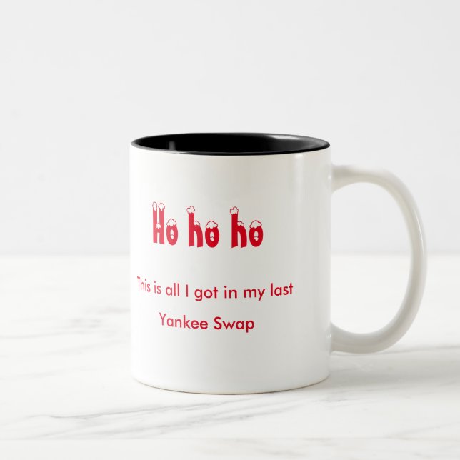 Taza del regalo del intercambio del yanqui (Derecha)