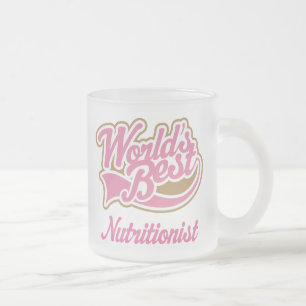 Taza del regalo del nutricionista (mundos mejores)