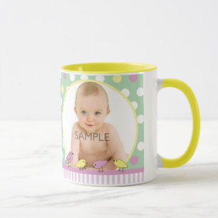 Taza del regalo del pájaro de bebé