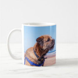 Taza del regalo del perro de Frontera-Terrier,