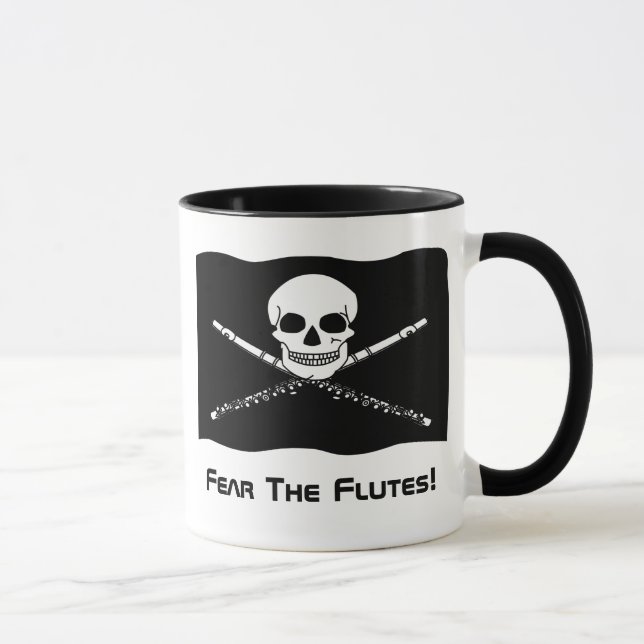 Taza del regalo del pirata de la flauta (Derecha)